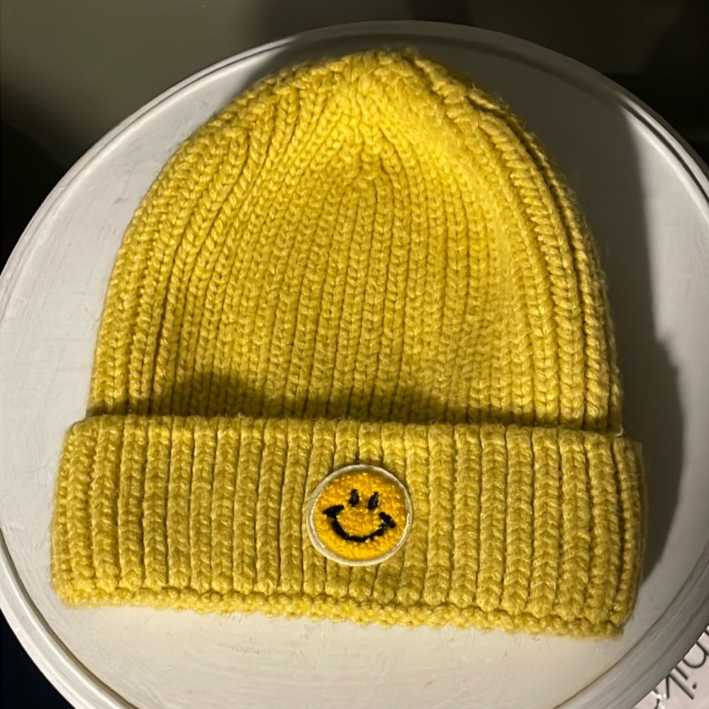 Yellow beanie